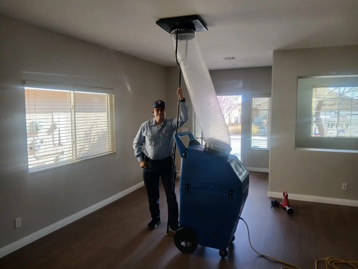 Professional Dryer Vent Cleaning work inside a La Crosse home